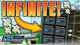 I Can Trade *INFINITE FREE CARS* In Car Dealership Tycoon.... Here's How! (GIVEAWAY!)