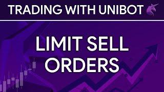 Tutorial #9: Limit Sell Orders