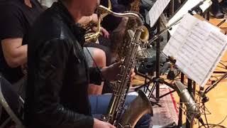 CRAZY Tenor Solo | Kenny Wheeler’s Suite For Jazz Orchestra (Eli Bennett with Hard Rubber Orchestra)