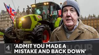 Farmers protest: thousands march in London over inheritance tax