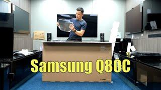 Samsung Q80C QLED 2023 Unboxing, Setup, Test and Review with 4K HDR Demo Videos