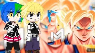 Clã Gremory reagindo rap do Goku @M4rkim (Remake)