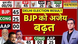 Delhi Election Results Vote Counting LIVE : दिल्ली में वोटों की गिनती शुरू | AAP | BJP | Kejriwal