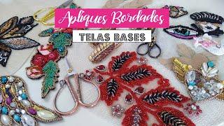 Apliques Bordados, Que  Materiales se pueden usar como Tela Base #HandEmbroidery