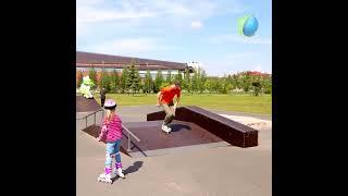Новый скейт парк в Озерках