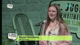 Anneliese Moser | Jugendredewettbewerb 2019 | FS1