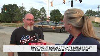 Attendee at Trump rally claims he saw the alleged shooter on a rooftop near the event