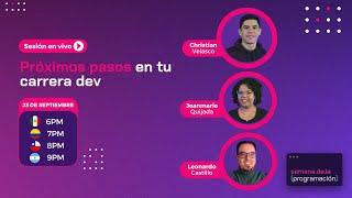 Semana de la Programación: Próximos pasos en tu carrera dev