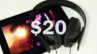 AmazonBasics Over-Ear Headphones for $20 - Are they any good?