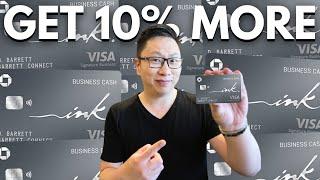 Chase Ink Business Cash Credit Card: 10% Bonus in Your First Year 