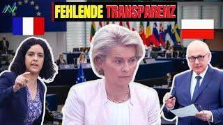 Französische und polnische Abgeordnete decken von der Leyen eindrucksvoll im EU-Parlament auf