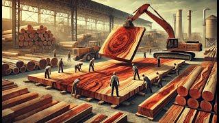 The Mystery of the Giant Wood Workshop: Revealing How the Fresh Thousand-Year Tree Works !