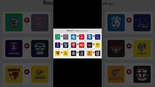 My round 10 AFL footy tips #shortvideo