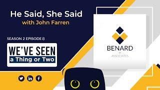 S2 Episode 8 - Workplace Investigations and "He said, she said" with John Farren