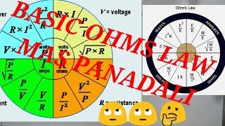 How to solve ohms law in easy steps,  madaling paraan paano gamitin ang Ohms law