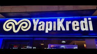 Yapı Kredi  Bankası ATM'den Para Çekme