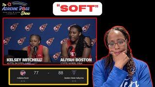Kelsey Mitchell Calls Indiana Fever 'SOFT' in Game vs. Valkyries; Coach Ross Reacts
