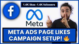 Setup Facebook/Meta Page Likes Campaign  Warm Up New BM/Ads Account Before Running Ads