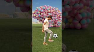 The_mascot_vibrato_assistant_placed_on_the_football_field_is_popular,_co-produced #vfx #shorts