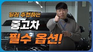 중고차 딜러가 추천하는 중고차 옵션들!