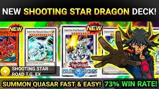 *NEW* BEST F2P/LOW BUDGET SHOOTING STAR DRAGON T.G. EX DECK!? | 73% WIN RATE! [Yugioh Duel Links]