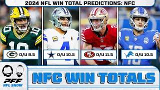 2024 NFL Win Total Predictions: NFC | PFF NFL Show