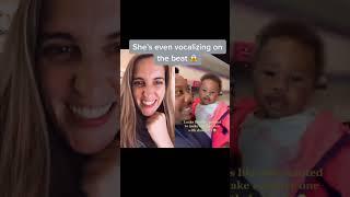 Beat Boxing Baby Duet #languagedevelopment #babytok #dadtok
