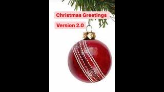 Merry Christmas! 98 Not Out got festive wishes from around the world of cricket...