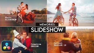 DaVinci Resolve Tutorial | Memories Photo Slideshow | Easy Tutorial