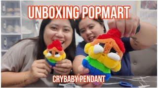 UNBOXING POPMART CRYBABY RAINBOW PENDANT| SO CUTE! #popmart #crybaby #sonnyangel #smiski