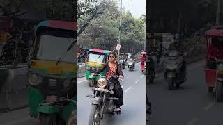 Last reaction  #publicreaction #bulletridergirl #ridelove #ytshorts #bulletgirl #viralvideo