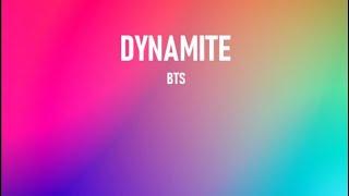 BTS - Dynamite - (Lyrics)