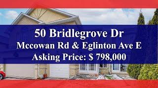 50 Bridlegrove Dr, Toronto, ON