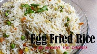 Easy Chinese Egg Fried Rice | Hungry for Goodies