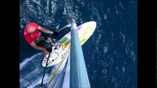 Windsurf "Club Mistral" "Shams Alam" Mast Top Camera5 July 2011
