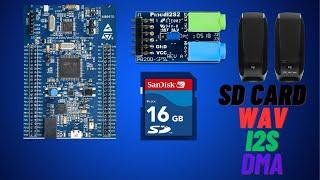 Playing Wav File From SD Card (STM32 - I2S - DMA )