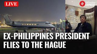 LIVE: Ex-Philippines President Rodrigo Duterte Boards Jet After ICC Arrest Warrant