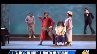 "Teatro in lutto: è morto Macedonio" al Notiziario del 1° aprile 2014