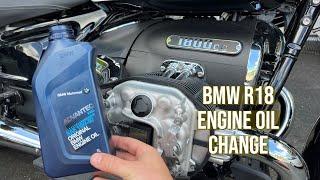 How-To: BMW R18 Oil Change (Bagger, Transcontinental, Classic, Base)