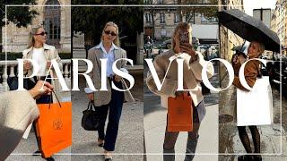 PARIS VLOG | LUXURY SHOPPING & HERMES UNBOXING | AUTUMN OUTFITS