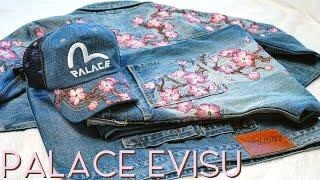 PALACE EVISU Cherry Blossom HAUL! Hat, Jacket & Jeans! Absolute GRAILS! Detailed Look! 