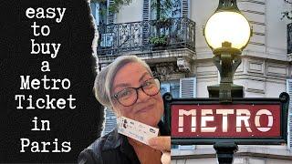 How to buy a Metro ticket in Paris journaling retreat