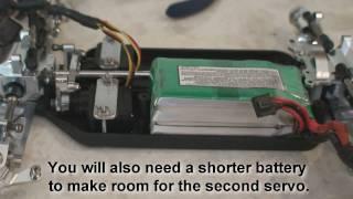 RC18 Dual Servo and Servo Saver Mod Tutorial.