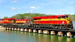 MUST WATCH!!! EPIC WEEK of Fast FLORIDA Railfanning on the Florida East Coast (FEC) Railway!!!