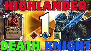 New Best RAINBOW HIGHLANDER DEATH KNIGHT Deck to Climb Legend Fast ► Hearthstone 30.0