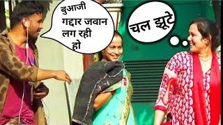 New funny comedy prank video 2019 MR Jugadoo BaBa Nadeem & Vivek bhai