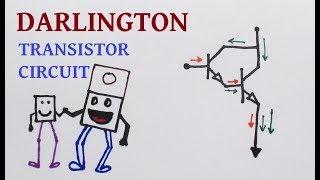 درک مشخصات مدار ترانزیستور دارلینگتون با دمو