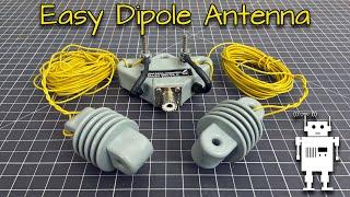 Simple 20m Ham Radio Dipole Antenna