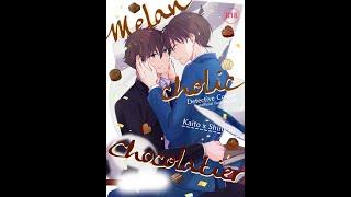 Detective conan doujinshi parody: Kaito Kuroba X  Kudo SHinichi,this chocolate is so sweet. END