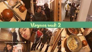 VLOGMAS Week 2: StuDYING for Finals + Girls Night Out (we got lost)